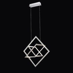 Colgante Lexie cromo 50W LED 4000K Fabrilamp